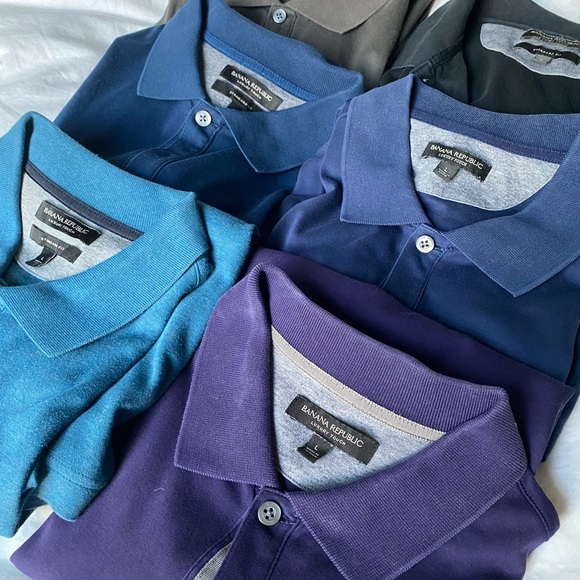 6 Banana Republic Polos - Picture 5 of 5